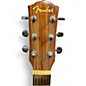 Used Fender CD140SCE Natural Acoustic Electric Guitar