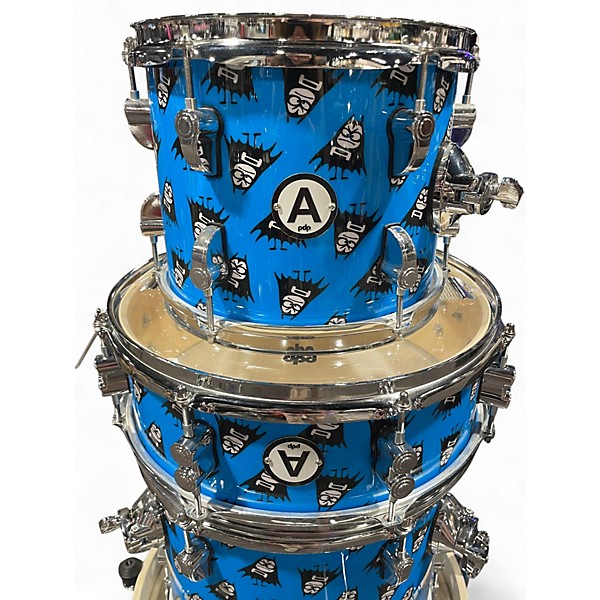 Used PDP by DW 4 Piece Aquabat Kit Aquabat Drum Kit