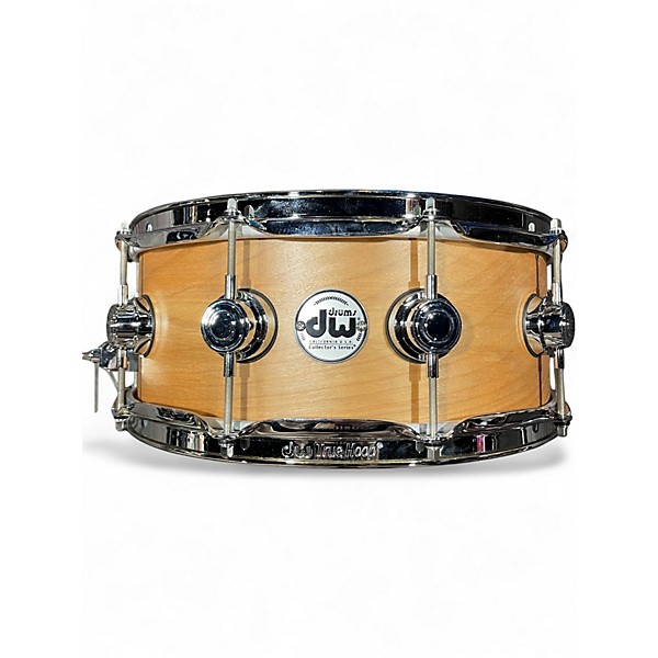 Used DW 14X6.5 Collector's Series Birch Natural Birch Drum