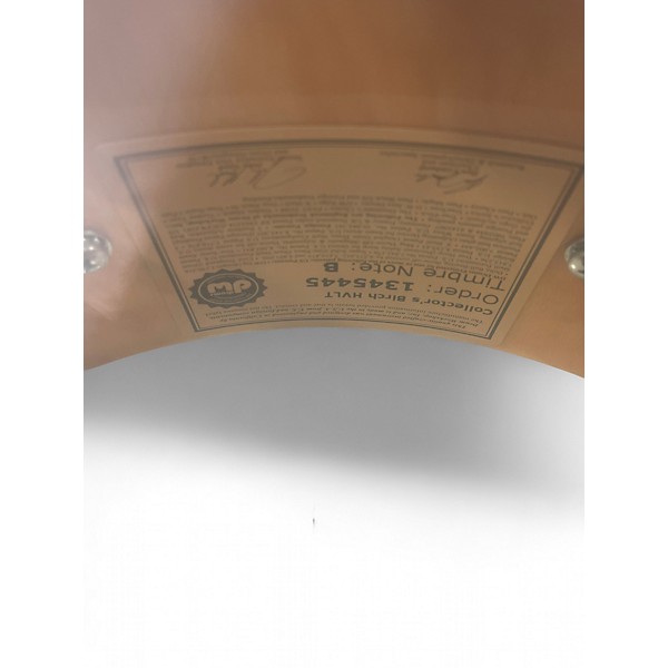 Used DW 14X6.5 Collector's Series Birch Natural Birch Drum