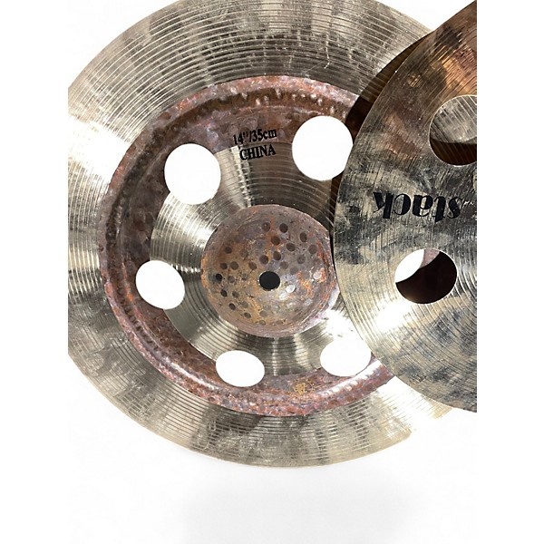Used Turkish 14in China Stack Cymbal