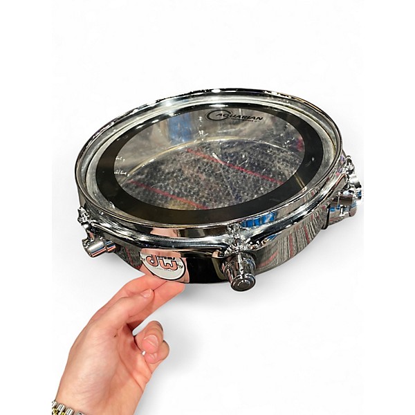 Used DW 10in Piccolo Tom Chrome Drum