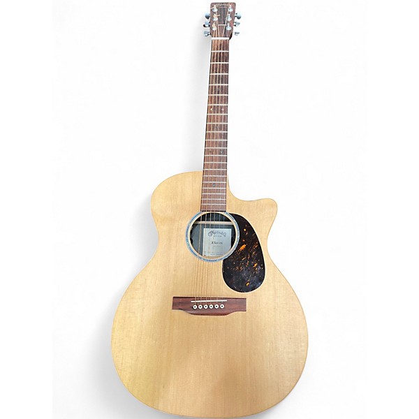 Used Martin GPCX2 Natural Acoustic Electric Guitar