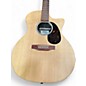 Used Martin GPCX2 Natural Acoustic Electric Guitar