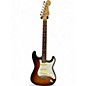 Vintage 1987 Fender Hardtail Stratocaster 3 Color Sunburst Solid Body Electric Guitar thumbnail
