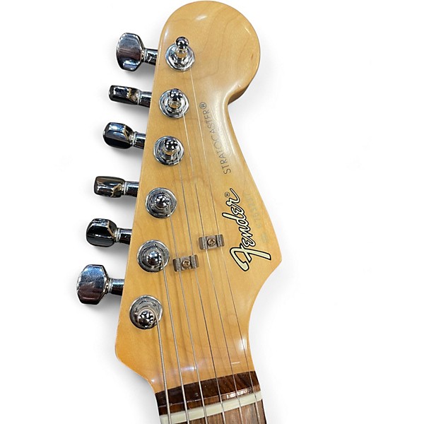 Vintage 1987 Fender Hardtail Stratocaster 3 Color Sunburst Solid Body Electric Guitar