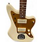Used Squier J Mascis Jazzmaster Vintage White Solid Body Electric Guitar