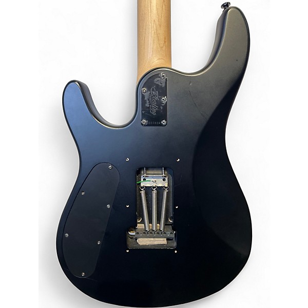 Used Sterling by Music Man John Petrucci JP60 Stealth Black Solid Body Electric Guitar
