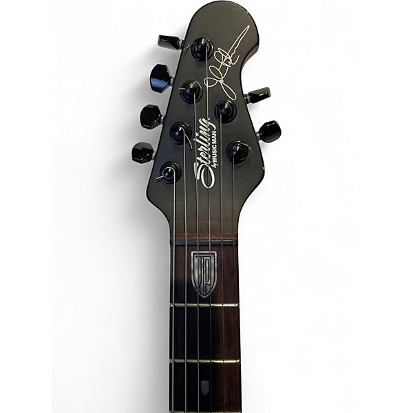 Used Sterling by Music Man John Petrucci JP60 Stealth Black Solid Body Electric Guitar