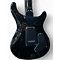 Used PRS SE Custom 24 Left Handed Trans Black Electric Guitar
