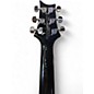 Used PRS SE Custom 24 Left Handed Trans Black Electric Guitar