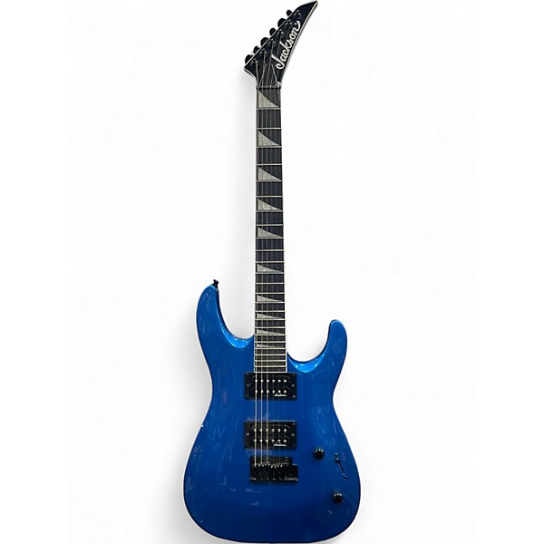 Used Jackson JS22 Dinky Blue Solid Body Electric Guitar