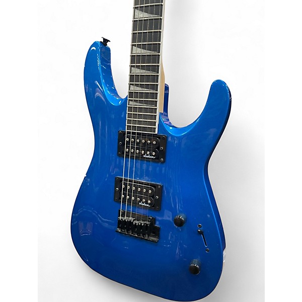 Used Jackson JS22 Dinky Blue Solid Body Electric Guitar