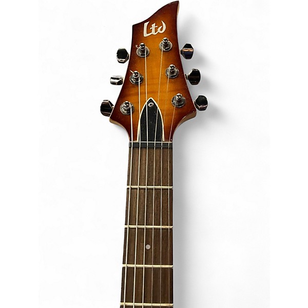 Used ESP LTD H101FM 2 Tone Sunburst Solid Body Electric Guitar