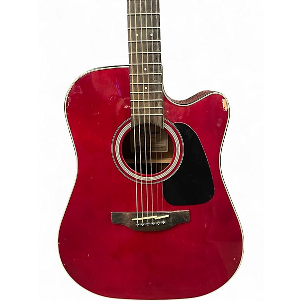 Used Takamine GD30CE Wine Red Acoustic Electric Guitar