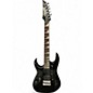 Used Ibanez GDTM21 Mikro Left Handed Black and Silver Electric Guitar thumbnail