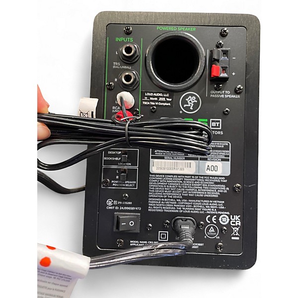 Used Mackie CR3.5BT Unpowered Monitor