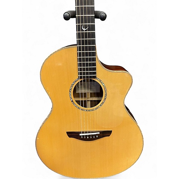 Used Faith Neptune Cutaway Electro Natural Acoustic Electric Guitar