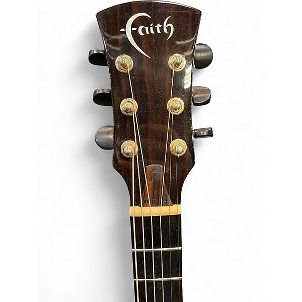 Used Faith Neptune Cutaway Electro Natural Acoustic Electric Guitar