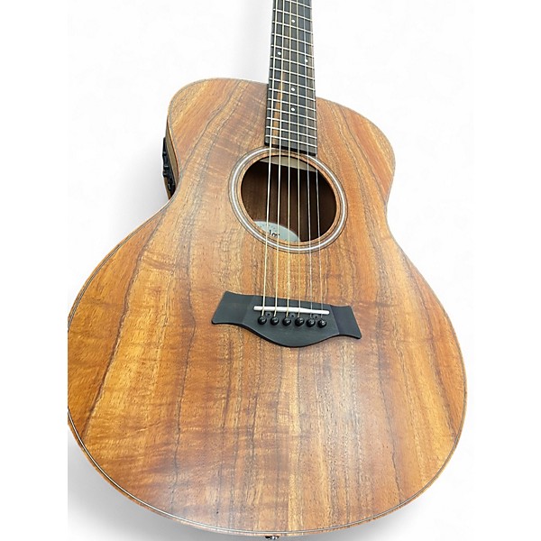 Used Taylor GS Mini-E Koa Natural Acoustic Electric Guitar