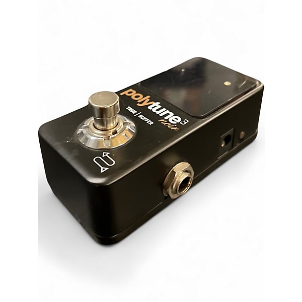 Used TC Electronic Polytune Noir Mini 3 Tuner Tuner Pedal