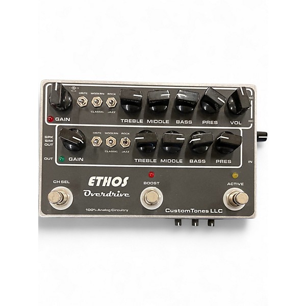 Used Customtones ETHOS DRIVE Effect Pedal