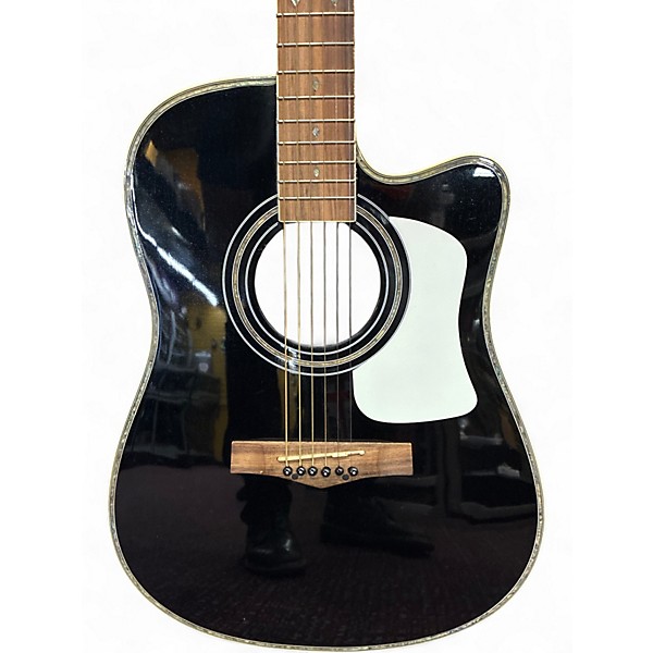 Used Randy Jackson Studio Acoustic Electric Black Acoustic Electric Guitar