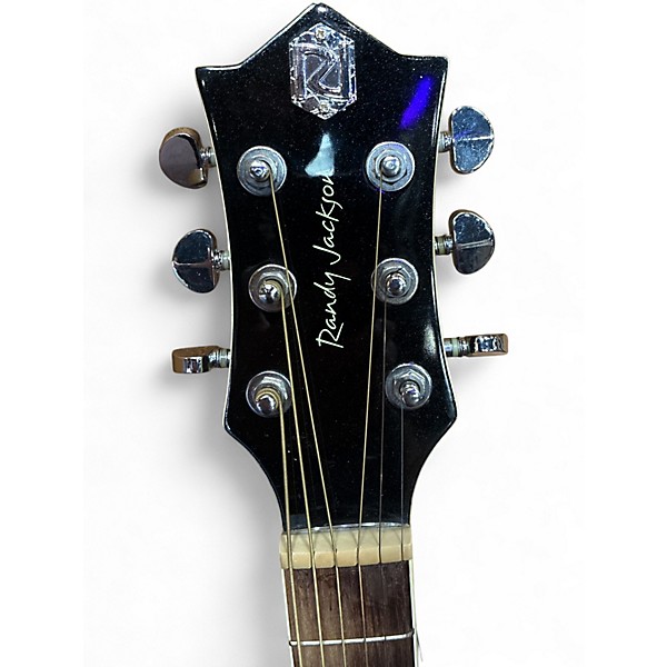 Used Randy Jackson Studio Acoustic Electric Black Acoustic Electric Guitar