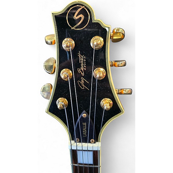 Used Greg Bennett Design by Samick LASALLE JZ-3 Natural Hollow Body Electric Guitar