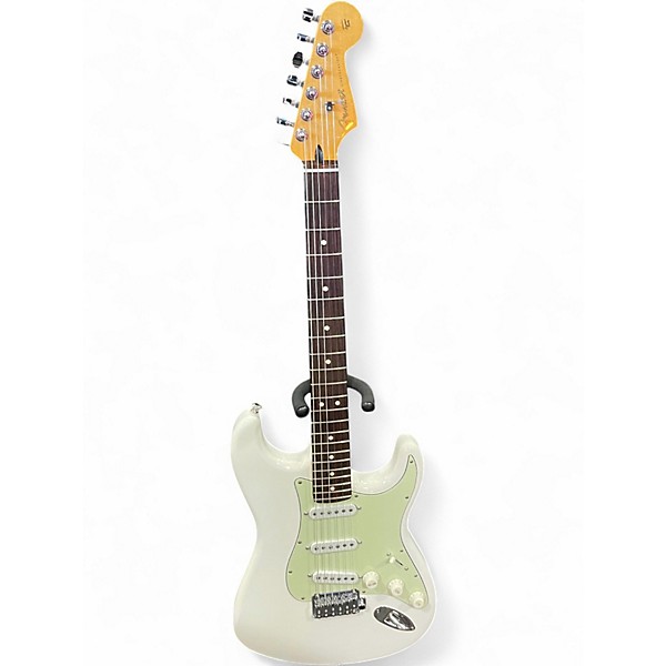 Used Fender Player Stratocaster HSS Polar White Solid Body Electric Guitar