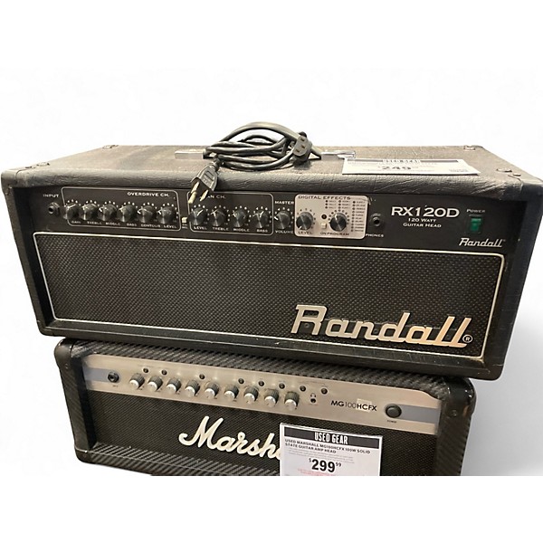 Used Randall RX120D Solid State Guitar Amp Head