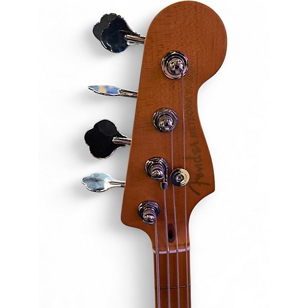Used Fender Fender American Ultra II Meteora Bass Solar Flare Electric Bass Guitar