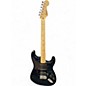 Used Fender Stratocaster Squier Black Solid Body Electric Guitar thumbnail