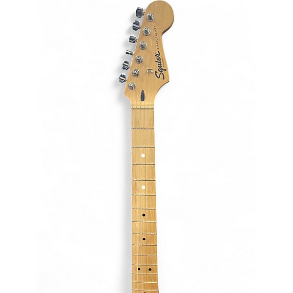 Used Fender Stratocaster Squier Black Solid Body Electric Guitar