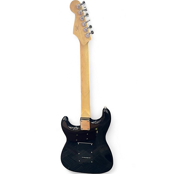 Used Fender Stratocaster Squier Black Solid Body Electric Guitar