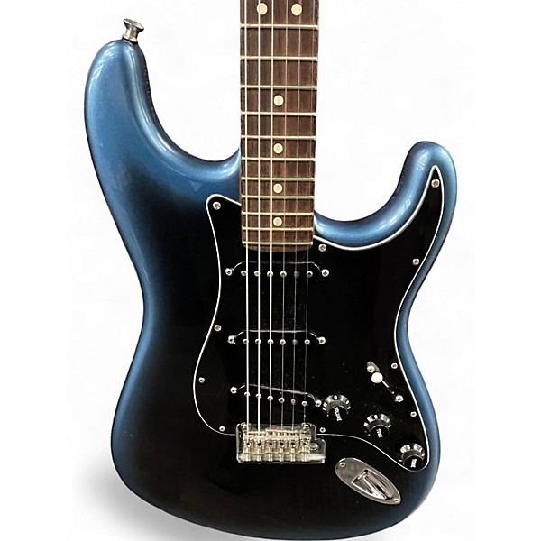 Used Fender American Professional II Stratocaster Blue Solid Body Electric Guitar