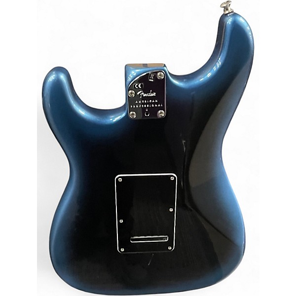 Used Fender American Professional II Stratocaster Blue Solid Body Electric Guitar
