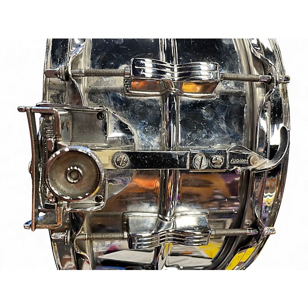 Vintage 1960s Ludwig 14in Super Sensitive Snare Aluminum Drum