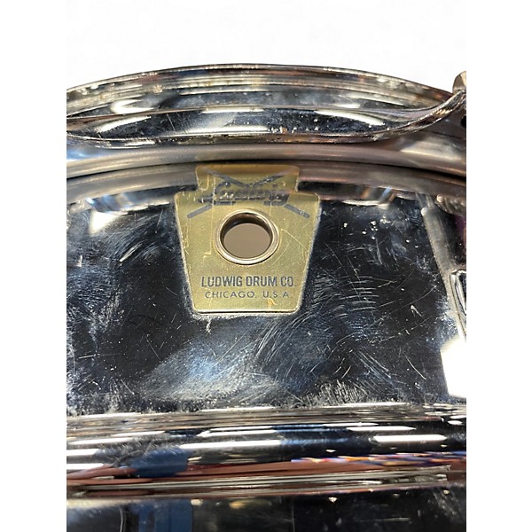 Vintage 1960s Ludwig 14in Super Sensitive Snare Aluminum Drum