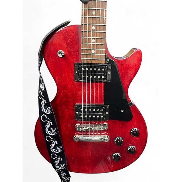 Used Gibson Les Paul Faded Red Solid Body Electric Guitar