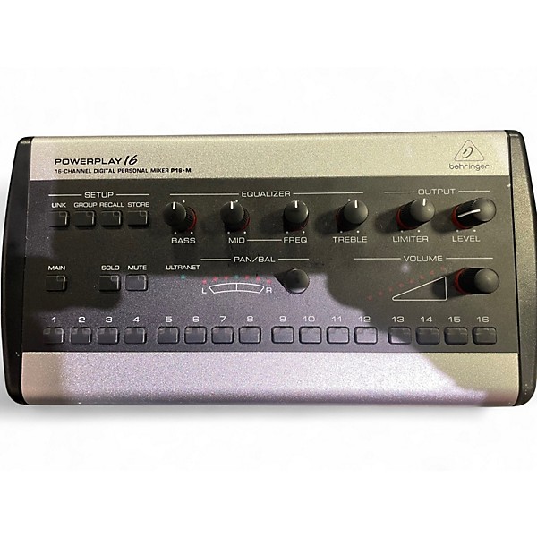 Used Behringer P16M Digital Mixer