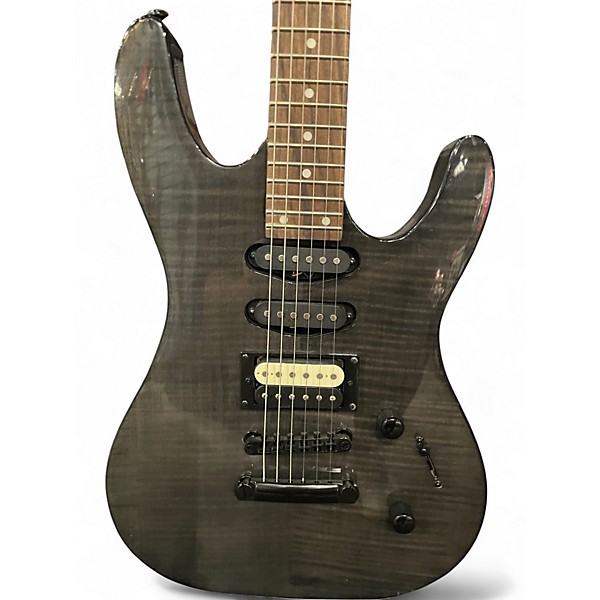 Used Kramer STRICKER Black Solid Body Electric Guitar