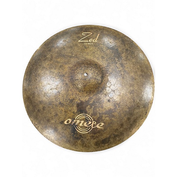 Used Omete 22in Zed 22" Ride Cymbal