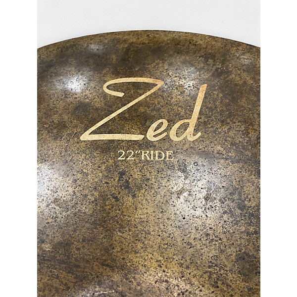 Used Omete 22in Zed 22" Ride Cymbal