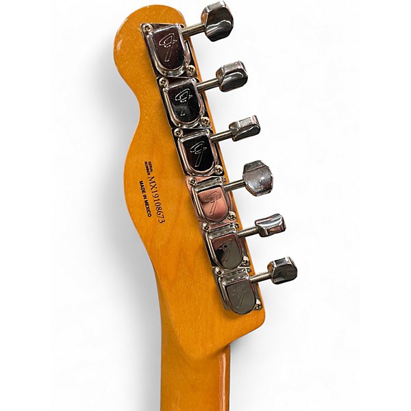 Used 2019 Fender Vintera '70s Telecaster Custom Trans Black Solid Body Electric Guitar