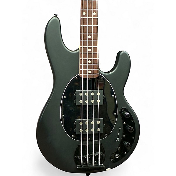 Used Sterling by Music Man S.U.B. StingRay RAY4HH Stealth Black Electric Bass Guitar