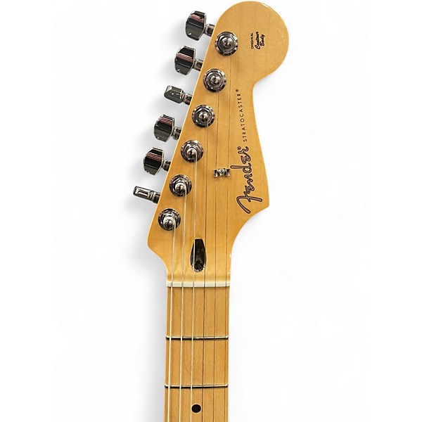 Used Fender Player Stratocaster HSS Plus Top Blue Burst Solid Body Electric Guitar