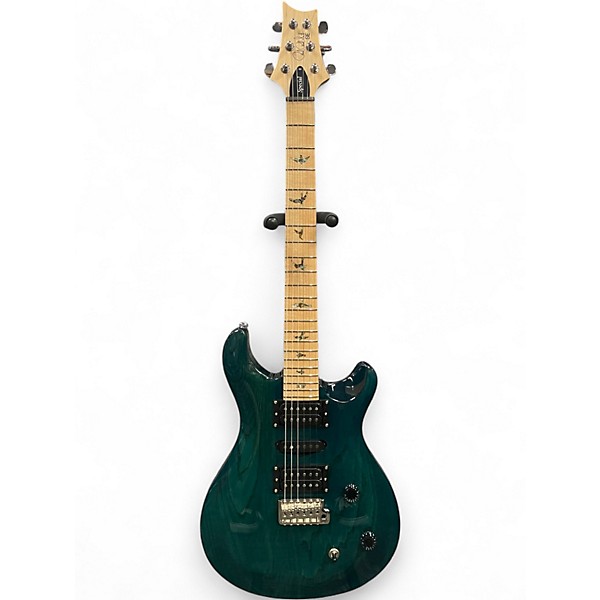 Used PRS SE Swamp Ash Special Blue Solid Body Electric Guitar