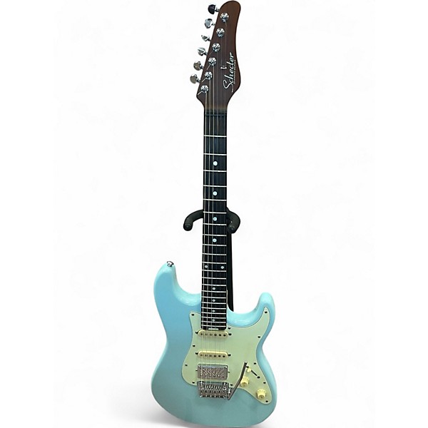 Used Schecter Guitar Research NICK JOHNSTON ATOMIC FROST Solid Body Electric Guitar