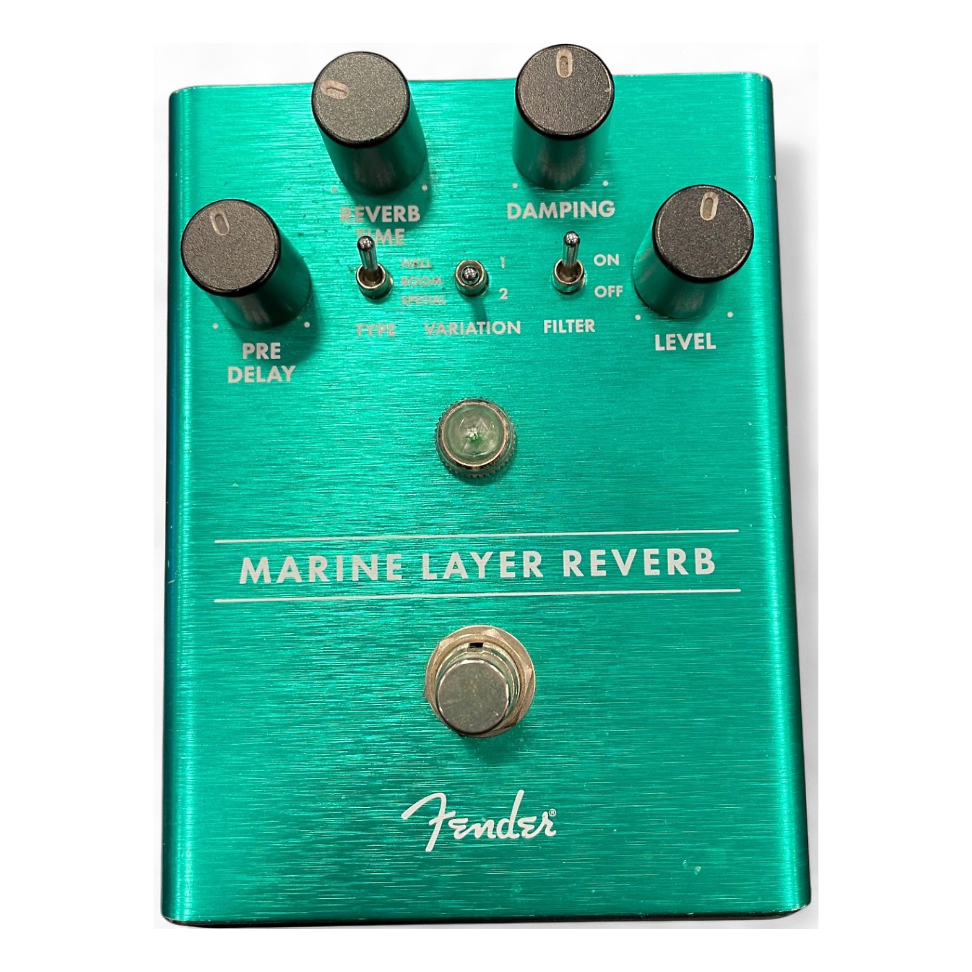 ギター Fender Marine Layer Reverb Used Fender Marine Layer ReVerb Effect Pedal | Guitar Center